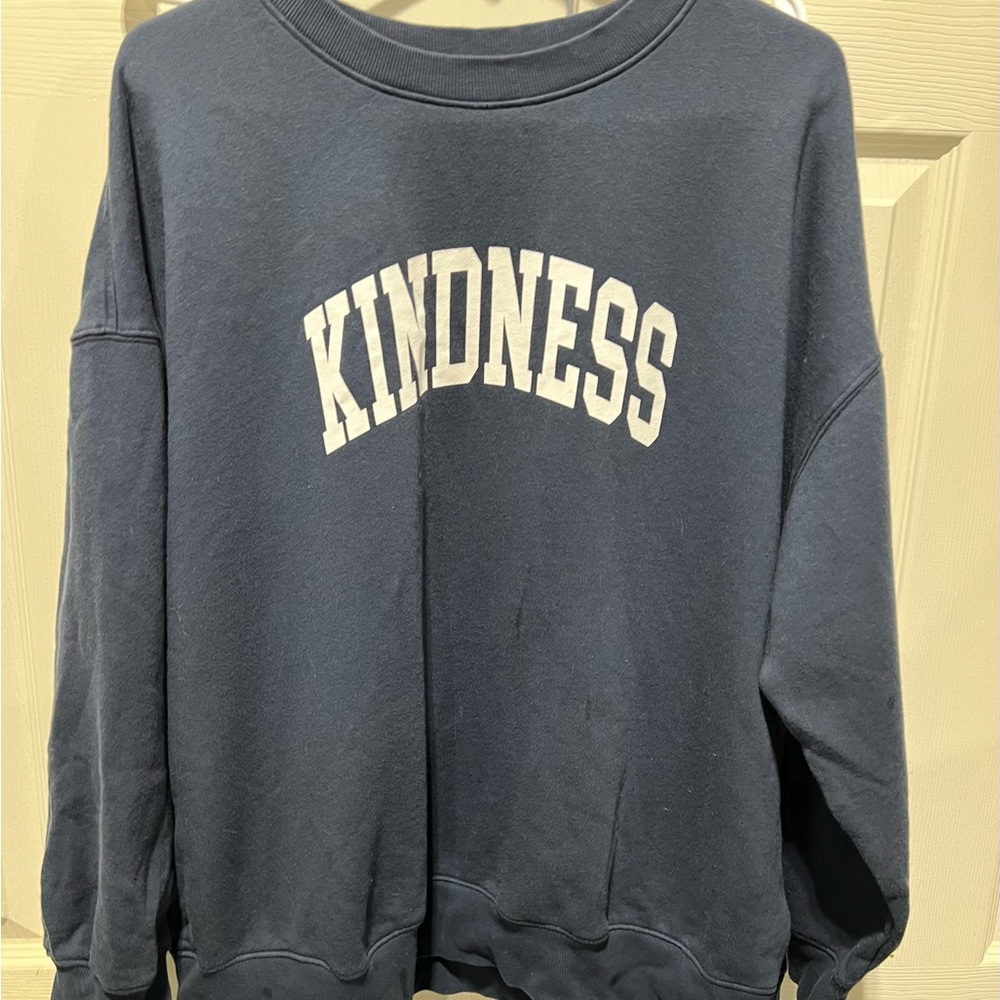Old Navy Blue Kindness Sweatshirt